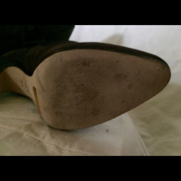 COLE HAAN Nike Air brown Suede  booties beautiful - Picture 5 of 8